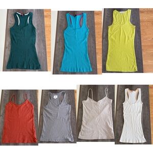 Forever 21 Tank Top (7) Bundle All Size Small Except the Yellow/Green is Medium